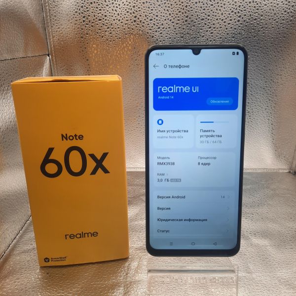 Купить Realme Note 60x 3/64GB (RMX3938) Duos в Томск за 4000 руб.