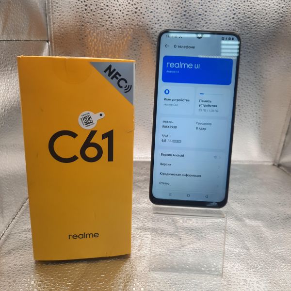 Купить Realme C61 6/128GB (RMX3930) Duos в Томск за 5400 руб.