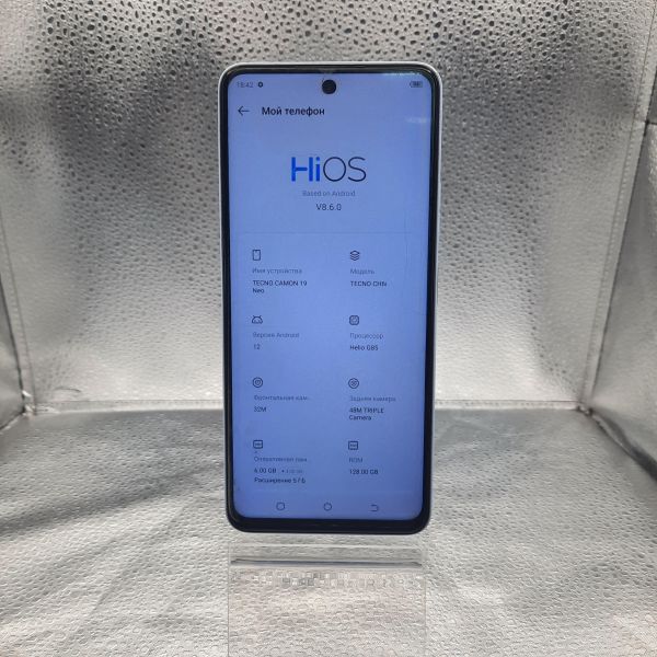 Купить TECNO Camon 19 Neo 6/128GB (CH6i) Duos в Томск за 2800 руб.