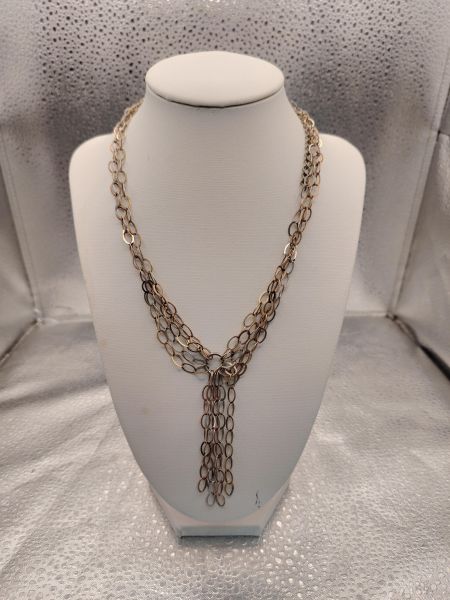 серебряная цепь Цепь серебро 925 17,88g, вес изделия 17.88g, длина 40 см в Томск