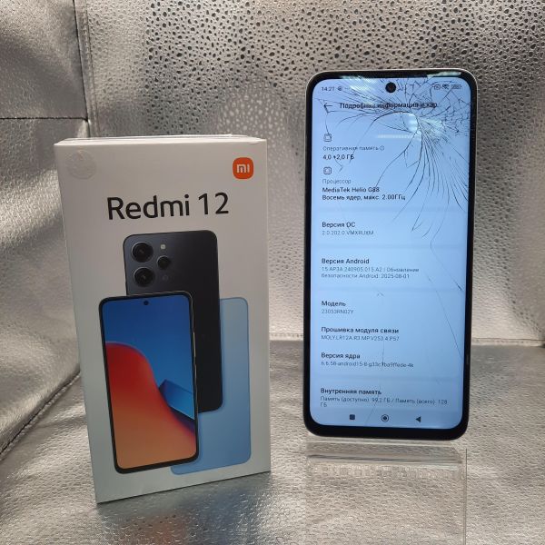 Купить Xiaomi Redmi 12 4/128GB (23053RN02Y) Duos в Томск за 3000 руб.
