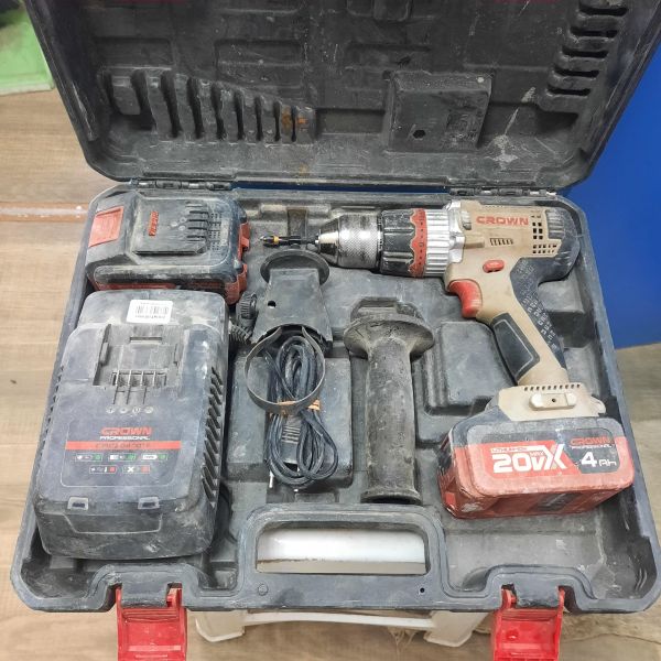 шуруповёрт аккумуляторный CROWN CT21076HMX с СЗУ в Томск