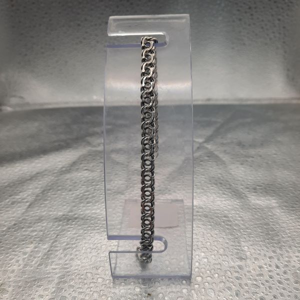 серебряный браслет Браслет серебро 925 10,19g, вес изделия 10.19g, длина 19 см в Томск