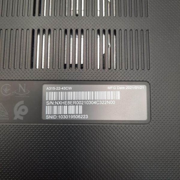 ноутбук Acer Aspire 3 A315-22-43CW (RAM 8GB) в Томск