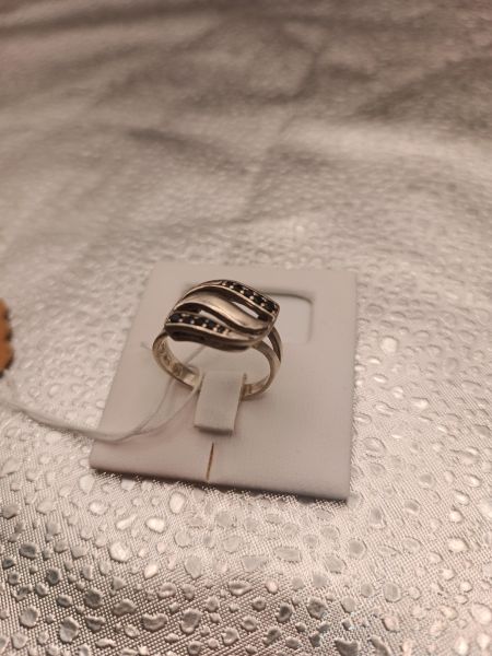 серебряное кольцо Кольцо серебро 925 4,52g, вес изделия 4.62g, размер 19 в Томск