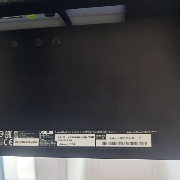 монитор ASUS VG278QR в Томск