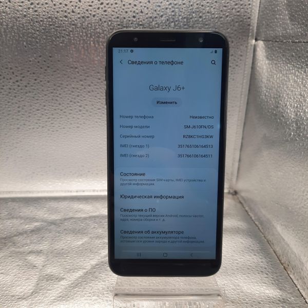 сотовый телефон Samsung Galaxy J6+ 3/32GB (J610FN) Duos в Томск