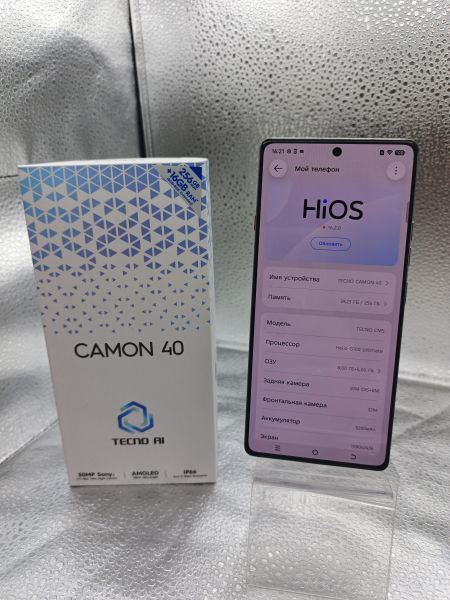 сотовый телефон TECNO Camon 40 8/256GB (CM5) Duos в Томск