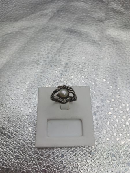 серебряное кольцо Кольцо серебро 925 3,94g, вес изделия 4.06g, размер 19.5 в Томск