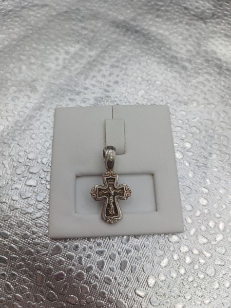 серебряный крест Крест серебро 925 3,08g, вес изделия 3.08g в Томск