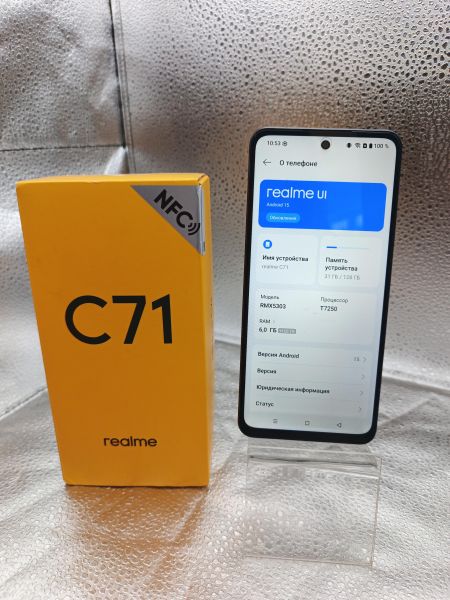 сотовый телефон Realme C71 6/128GB (RMX5303) Duos в Томск