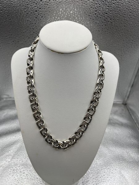 серебряная цепь Цепь серебро 925 87,60g, вес изделия 87.6g, длина 45 см в Томск