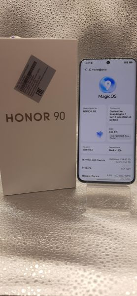 Купить Honor 90 8/256GB (REA-NX9) Duos в Томск за 14200 руб.