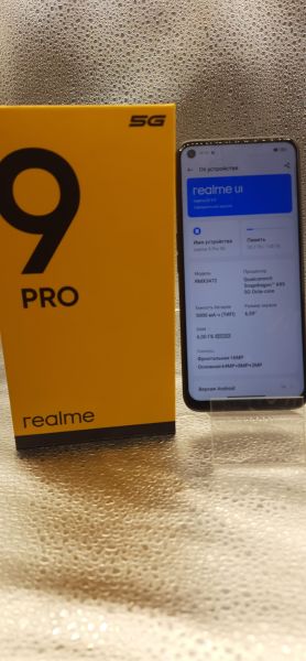 Купить Realme 9 Pro 5G 6/128GB (RMX3472) Duos в Томск за 6100 руб.