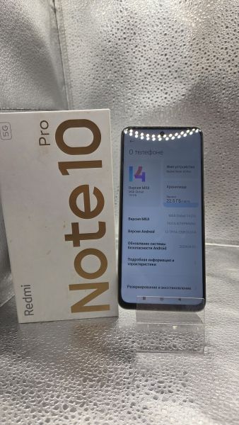 Купить Xiaomi Redmi Note 10 Pro 5G 6/128GB (M2104K10AC) Duos в Томск за 5800 руб.