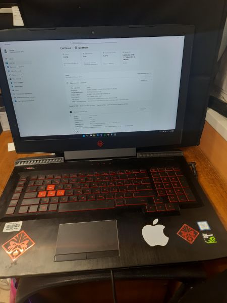 ноутбук HP Omen 17-an007ur 1ZB15EA (RAM 16GB, HDD 1TB+SSD 256GB) в Томск