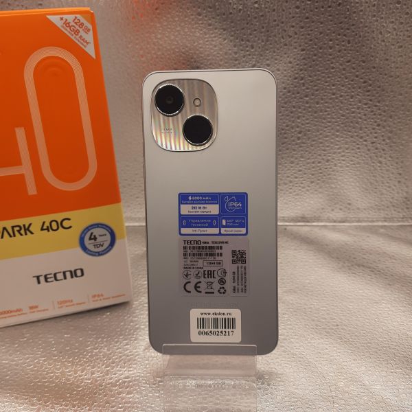 Купить TECNO Spark 40C 8/128GB (KM4k) Duos в Томск за 6900 руб.