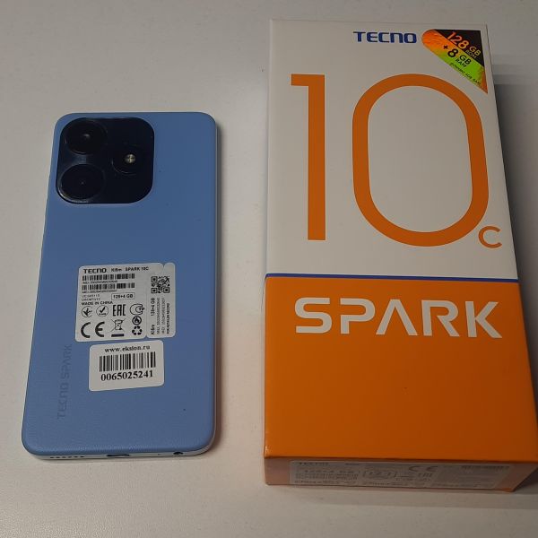 Купить TECNO Spark 10c 4/128GB (KI5m) Duos в Томск за 5200 руб.