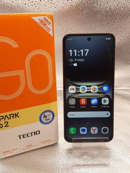 Купить TECNO Spark Go 2 4/128GB (KM4) Duos в Томск за 6300 руб.