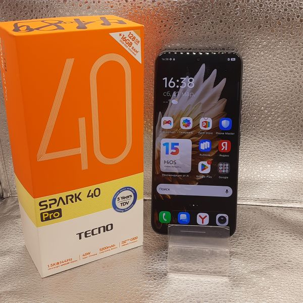 Купить TECNO Spark 40 Pro 8/128GB (KM6) Duos в Томск за 8600 руб.