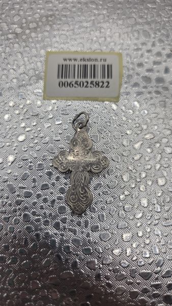 серебряный крест Крест серебро 925 3,30g, вес изделия 3.3g в Иркутск