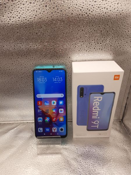 сотовый телефон Xiaomi Redmi 9T NFC 4/128GB (M2010J19SY) Duos в Томск