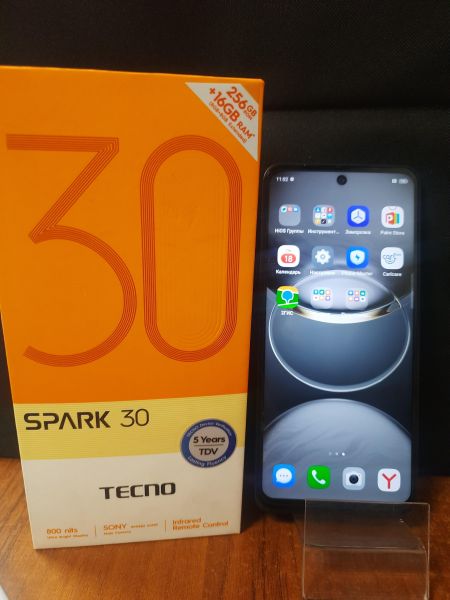 сотовый телефон TECNO Spark 30 8/256GB (KL6) Duos в Томск