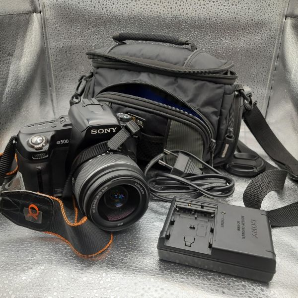 фотоаппарат Sony Alpha DSLR-A500 kit с СЗУ в Томск