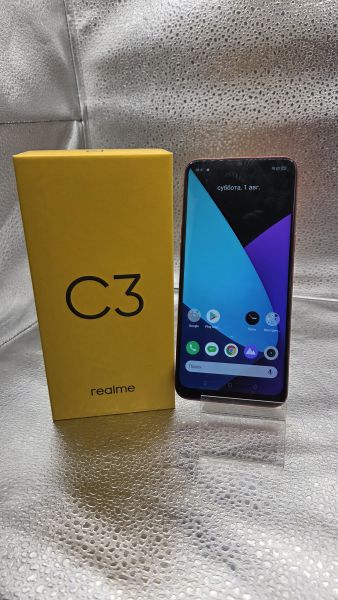 сотовый телефон Realme C3 3/64GB (RMX2020) Duos в Томск