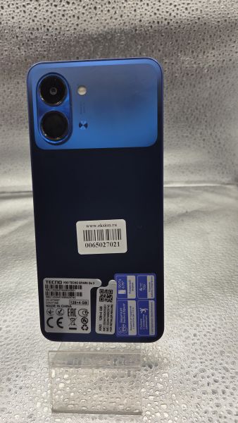 сотовый телефон TECNO Spark Go 3 4/128GB (KN3) Duos в Томск