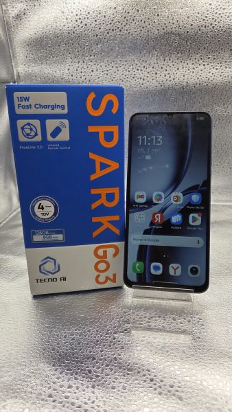 сотовый телефон TECNO Spark Go 3 4/128GB (KN3) Duos в Томск