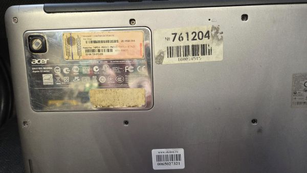 ноутбук Acer Aspire S3 (i7-2637M, 4GB RAM, 500GB HDD) в Томск