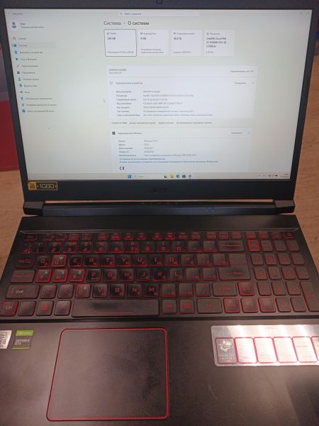 ноутбук Acer Nitro 5 AN515-55-54XB (RAM 16 GB) в Томск