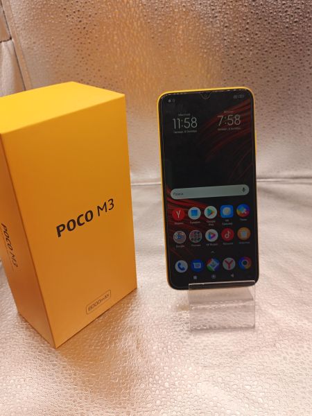 сотовый телефон POCO M3 4/128GB (M2010J19CG) Duos в Томск