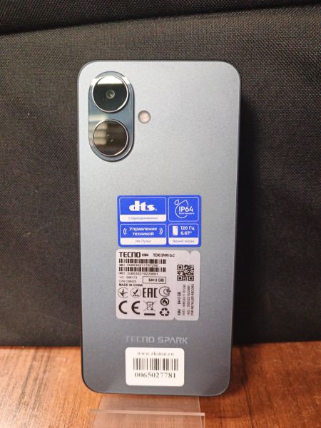 сотовый телефон TECNO Spark Go 2 3/64GB (KM4) Duos в Томск