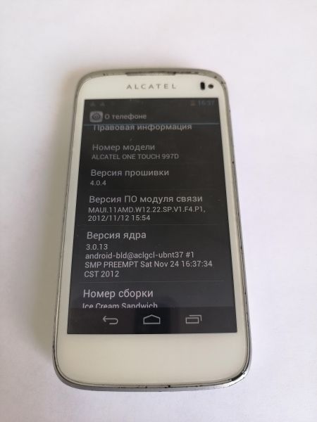 Купить Alcatel 997D Duos в Иркутск за 749 руб.