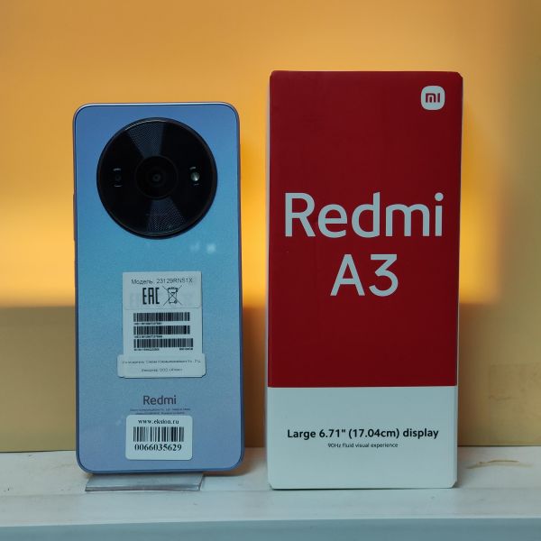 Купить Xiaomi Redmi A3 3/64GB (23129RN51X) Duos в Томск за 4799 руб.