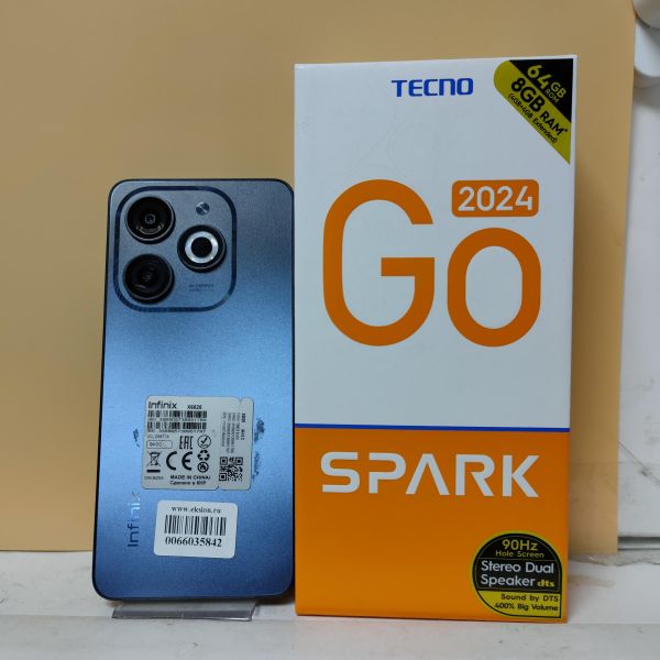 Купить TECNO Spark Go 2024 3/64GB (BG6) Duos в Иркутск за 4799 руб.