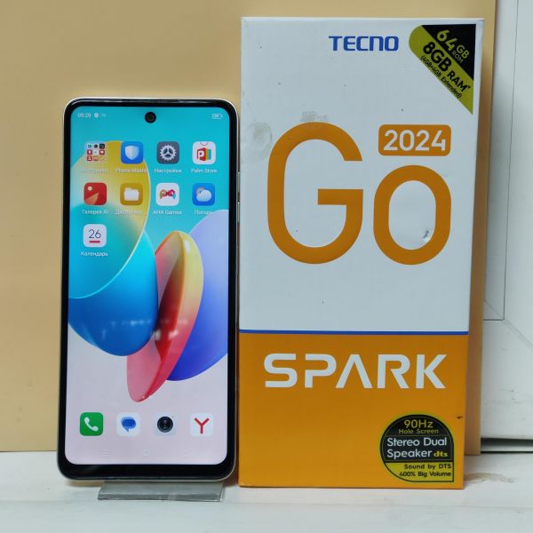 Купить TECNO Spark Go 2024 4/64GB (BG6) Duos в Томск за 4949 руб.