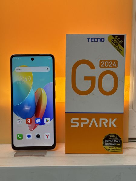 Купить TECNO Spark Go 2024 4/64GB (BG6) Duos в Томск за 4949 руб.