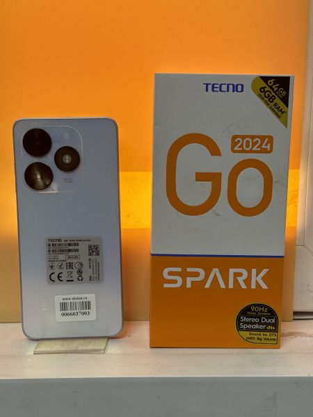 Купить TECNO Spark Go 2024 4/64GB (BG6) Duos в Томск за 4949 руб.