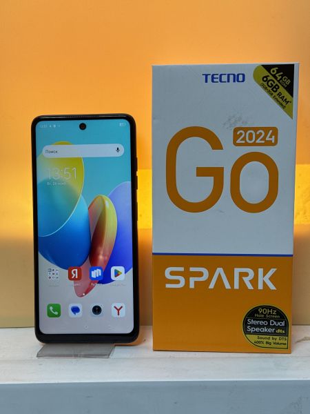 Купить TECNO Spark Go 2024 3/64GB (BG6) Duos в Томск за 4799 руб.