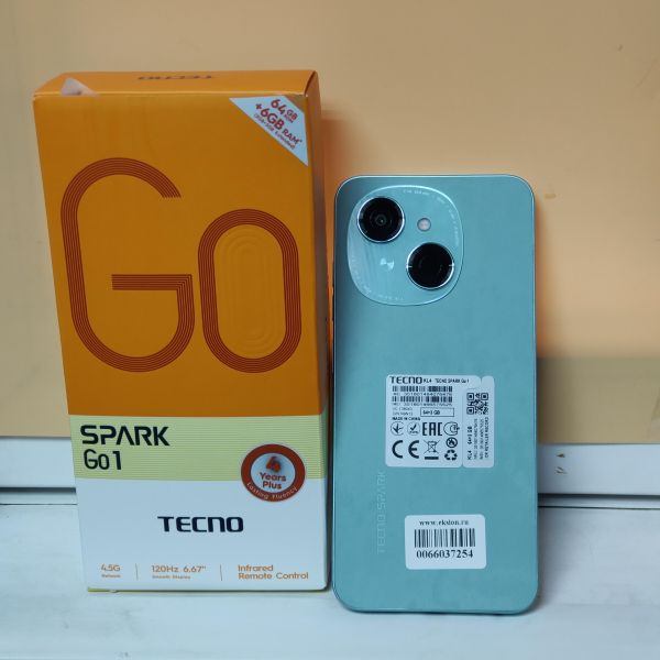 Купить TECNO Spark Go 1 3/64GB (KL4) Duos в Томск за 6799 руб.