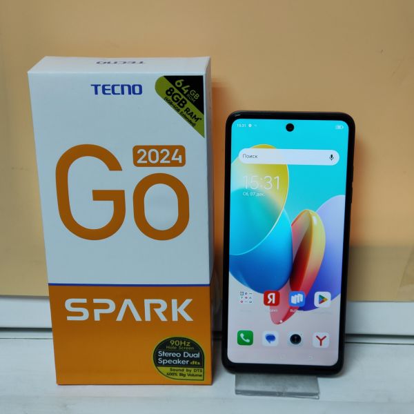 Купить TECNO Spark Go 2024 4/64GB (BG6) Duos в Томск за 5099 руб.