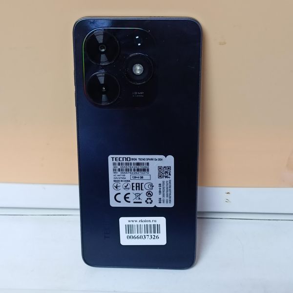 Купить TECNO Spark Go 2024 4/128GB (BG6) Duos в Томск за 5999 руб.