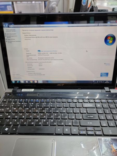 Купить Acer Aspire 5745PG-383G50 Miks (RAM 3GB) в Томск за 2800 руб.