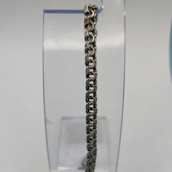 Купить Браслет серебро 925 8,87g, вес изделия 8.97g, длина 18 см в Томск за 800 руб.