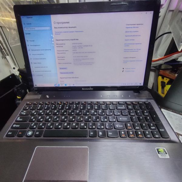 Купить Lenovo IdeaPad G580 59366461 (SSD 480+120GB) в Томск за 7000 руб.