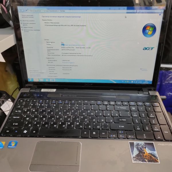Купить Acer Aspire 5745PG-383G50 Miks (RAM 3GB) в Томск за 2900 руб.