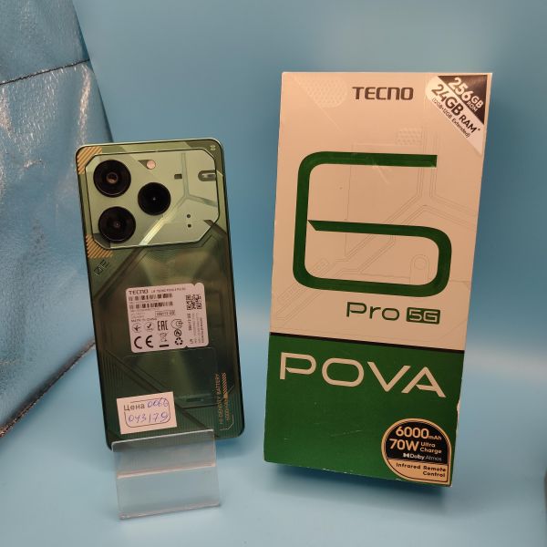 Купить TECNO Pova 6 Pro 5G 12/256GB (LI9) Duos в Томск за 9000 руб.
